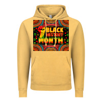 Vintage Mustard black history month Vintage Hoodie - Zillion Design Studio