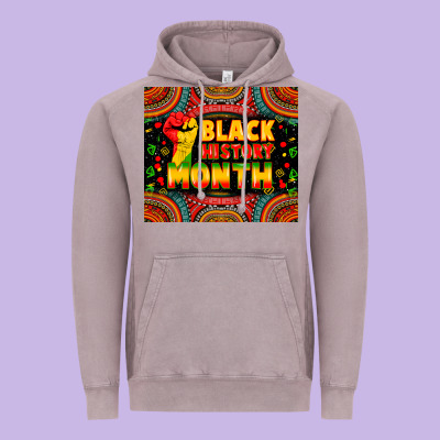 Black History Month Vintage Hoodie Designed By Zillion Design Studio