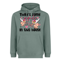 Sage there's some cupid's in this house Heavyweight Hoodie - MaliasSmallBusiness