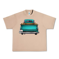 Burro western truck back view Urban Heavy Tee - FaDigitalArtStudio