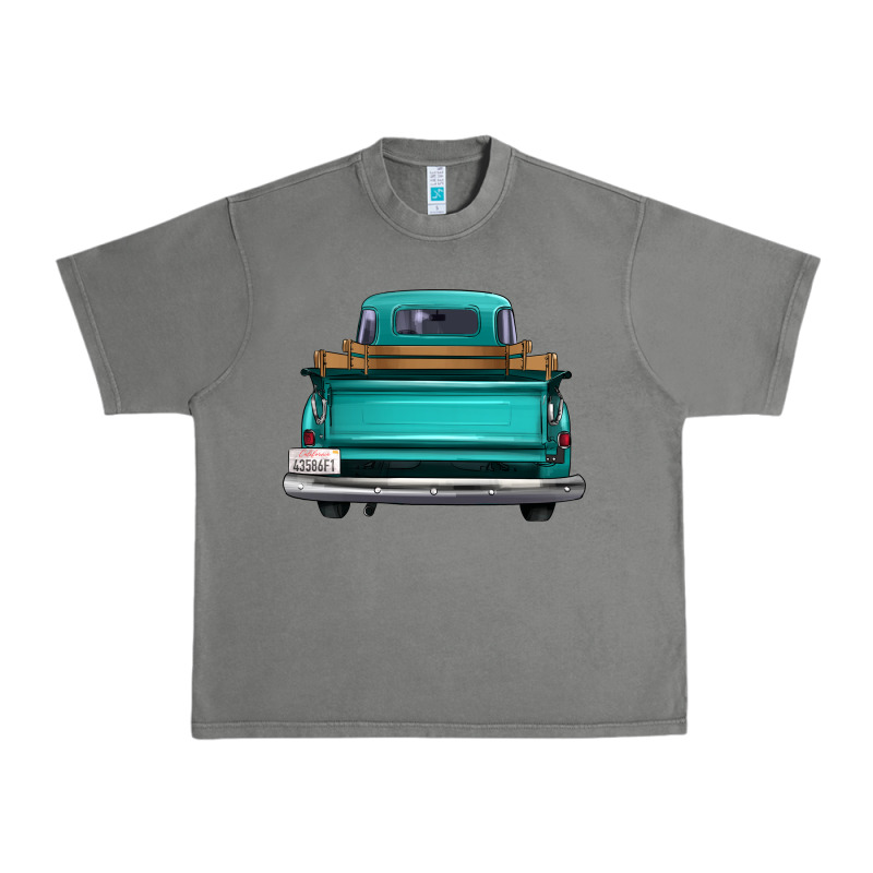 Western Truck Back View Urban Heavy Tee by FaDigitalArtStudio | Teevron