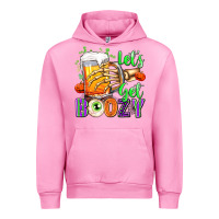 Fuchsia Pink Lets Get Boozy Urban Hoodie - texasbilliewilder