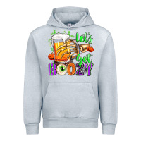 Heather Grey Lets Get Boozy Urban Hoodie - texasbilliewilder