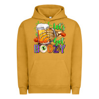 Pigment Peanut Butter Lets Get Boozy Urban Hoodie - texasbilliewilder