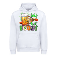 White Lets Get Boozy Urban Hoodie - texasbilliewilder
