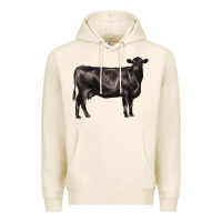Tofu black angus cow Premium Hoodie - LillyAllenDesigns