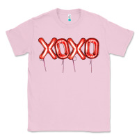 Bubblegum Pink Valentine's Day Xoxo Balloon Classic Tee - Artiststas