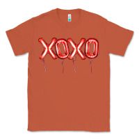 Copper Valentine's Day Xoxo Balloon Classic Tee - Artiststas