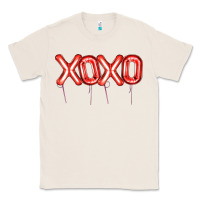 Natural Valentine's Day Xoxo Balloon Classic Tee - Artiststas