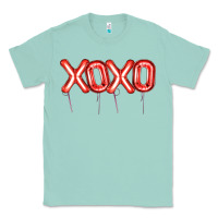 Seafoam Valentine's Day Xoxo Balloon Classic Tee - Artiststas