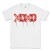 White Valentine's Day Xoxo Balloon Classic Tee - Artiststas