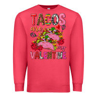 Cardinal tacos are my valentine Premium Sweatshirt - NancyCooperArtShop