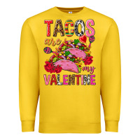 Lemon tacos are my valentine Premium Sweatshirt - NancyCooperArtShop