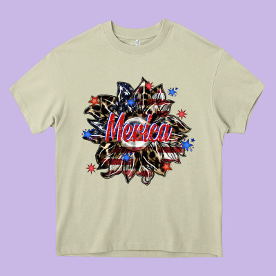 Merica Heavy Core Tee Designed By Sublimationcraftshop