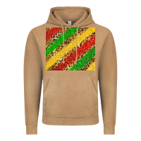 Vintage Camel african colors leopard Vintage Hoodie - Zillion Design Studio