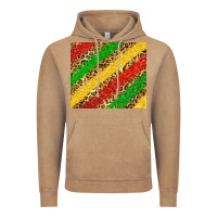 Vintage Coffee african colors leopard Vintage Hoodie - Zillion Design Studio