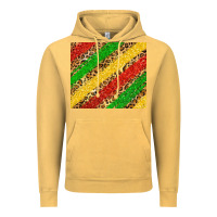 Vintage Mustard african colors leopard Vintage Hoodie - Zillion Design Studio