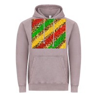 Vintage Zinc african colors leopard Vintage Hoodie - Zillion Design Studio