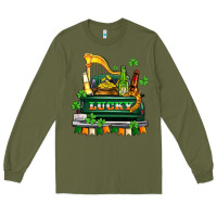 Army Green lucky truck with flags and beers Long Sleeve Tee - AdoDesignShop