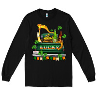 Black lucky truck with flags and beers Long Sleeve Tee - AdoDesignShop