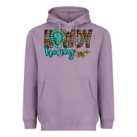 Lavender western howdy honey arrow gemstone Heavyweight Hoodie - NancyCooperArtShop