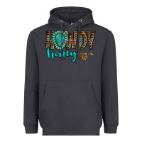 Smoke western howdy honey arrow gemstone Heavyweight Hoodie - NancyCooperArtShop