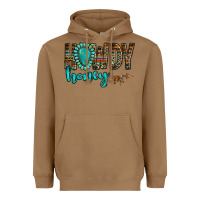 Toasted Coconut western howdy honey arrow gemstone Heavyweight Hoodie - NancyCooperArtShop