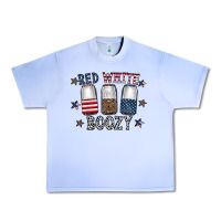 Grape Ice red white boozy Urban Heavy Tee - CowhideDigitalArt