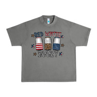 Tornado red white boozy Urban Heavy Tee - CowhideDigitalArt