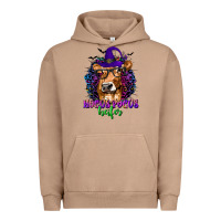 Pigment Burro Hocus Pocus Heifer with Cow and Halloween Urban Hoodie - texasbilliewilder