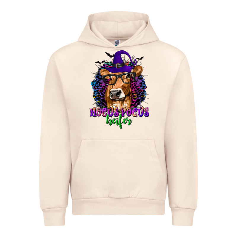 Hocus Pocus Heifer With Cow And Halloween Urban Hoodie by texasbilliewilder | Teevron