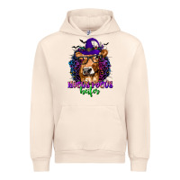 Sandshell Hocus Pocus Heifer with Cow and Halloween Urban Hoodie - texasbilliewilder
