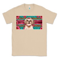 Mushroom Western Shih Tzu License Plate Design Classic Tee - JahusDesignShop