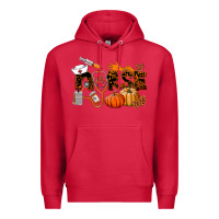 Cardinal Fall Nurse Premium Hoodie - LillyAllenDesigns
