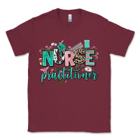 Burgundy nurse practitioner Classic Tee - AdoDesignShop
