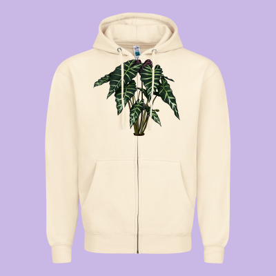 Amazon Elephant Ear Zipper Hoodie Designed By Lillyallendesigns