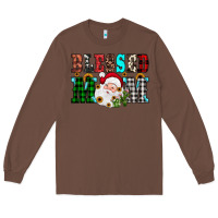 Chestnut blessed mom christmas Long Sleeve Tee - JahusDesignShop