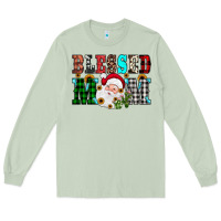 Matcha blessed mom christmas Long Sleeve Tee - JahusDesignShop