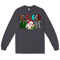 Smoke blessed mom christmas Long Sleeve Tee - JahusDesignShop