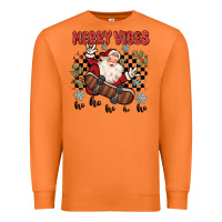 Carrot merry vibes ho ho ho Premium Sweatshirt - MaliasSmallBusiness