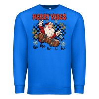 True Royal merry vibes ho ho ho Premium Sweatshirt - MaliasSmallBusiness