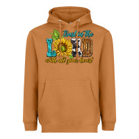 Meerkat trust in the lord with all your heart Heavyweight Hoodie - NancyCooperArtShop