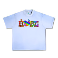 Grape Ice lgbtq heart and hope Urban Heavy Tee - HRA Design Shop