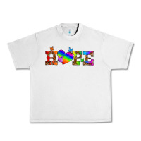 Lunar Rock lgbtq heart and hope Urban Heavy Tee - HRA Design Shop