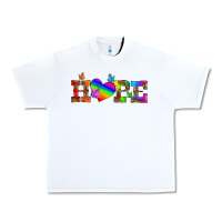 Lgbtq Heart And Hope Urban Heavy Tee | Teevron