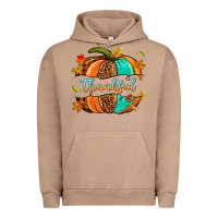 Pigment Burro pumpkin thankful Urban Hoodie - NancyCooperArtShop