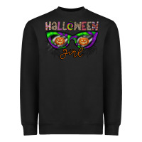 Black halloween girl Heavyweight Sweatshirt - CowhideDigitalArt