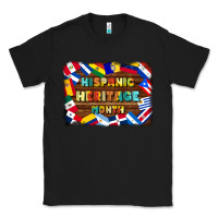 Black hispanic heritage flags Classic Tee - BundleAndBundleShop