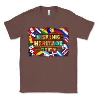 Chestnut hispanic heritage flags Classic Tee - BundleAndBundleShop