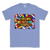 Colony Blue hispanic heritage flags Classic Tee - BundleAndBundleShop
